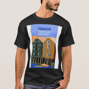 Norwegen Trondheim Reisen Norwegen T-Shirt