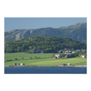 Norwegen, Trondheimsforden, Trondheim. Typisch Fotodruck