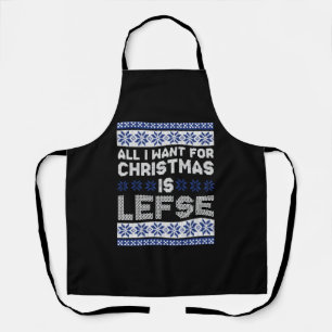Norwegen Ugly Christmas Schürze