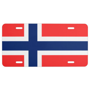 Norwegen US Nummernschild