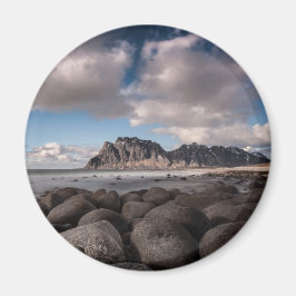 Norwegen Uttakleiv Lofoten Inseln Magnet