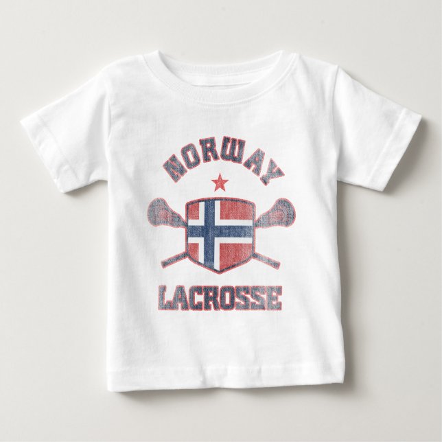 Norwegen-Vintag Baby T-shirt (Vorderseite)