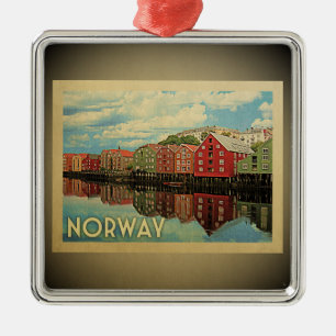 Norwegen Vintage Travel Ornament