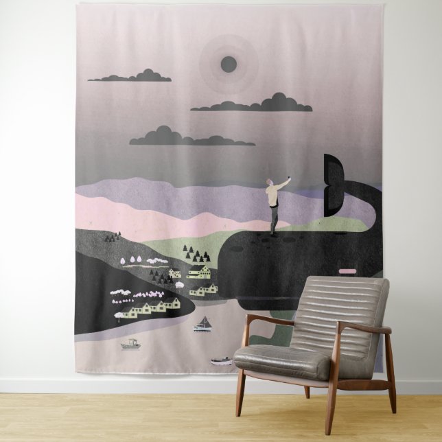 Norwegen Wandteppich (Beispiel)