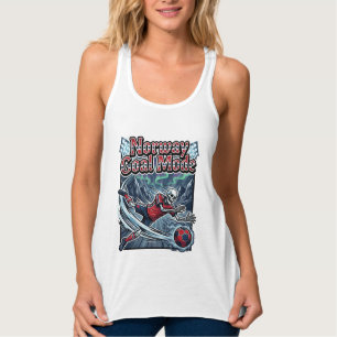 Norwegen Ziel Modus Skelett Stürmer Nationen Stree Tank Top