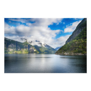 Norwegenlandschaft Fotodruck