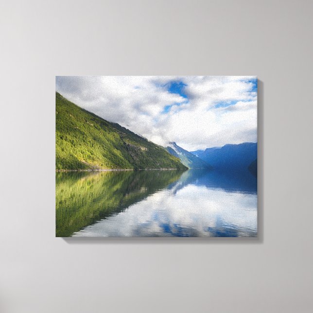 Norwegenlandschaft Leinwanddruck (Vorderseite)