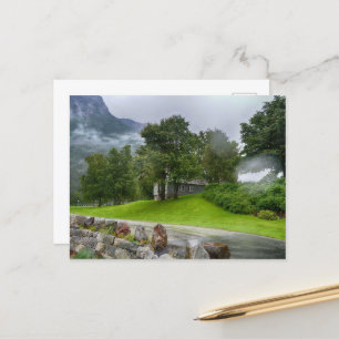 Norwegenlandschaft Postkarte