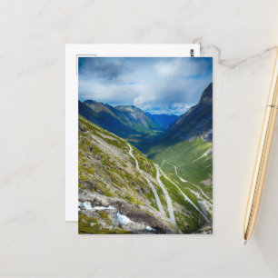 Norwegenlandschaft Postkarte