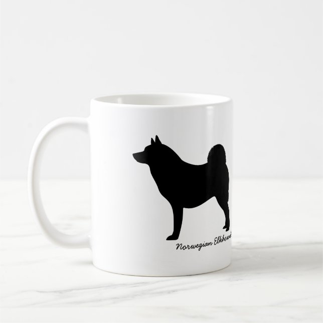 Norweger Elkhound Kaffeetasse (Links)