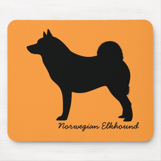 Norweger Elkhound Mousepad (Vorne)
