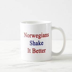 Norweger-Erschütterung es besser Kaffeetasse