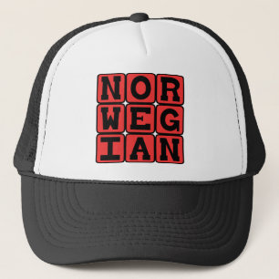 Norweger, Nationalität Truckerkappe