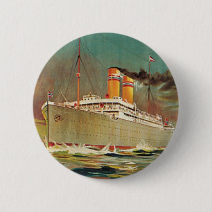 Norwegian American Line Button