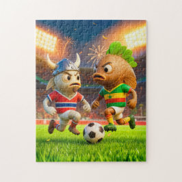 Norwegian cod versus Senegal thieboudienne fish so Puzzle