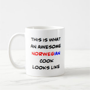 norwegian cook, awesome kaffeetasse