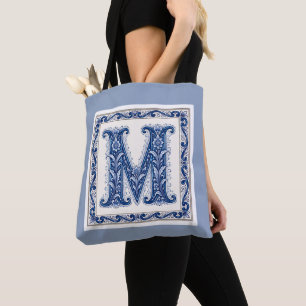 Norwegian Heritage M Monogramm - Blau