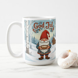 Norwegian Nisse God Jul Christmas Coffee Mug Kaffeetasse