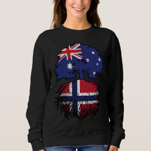 Norwegisch Australien Tree Roots Sweatshirt