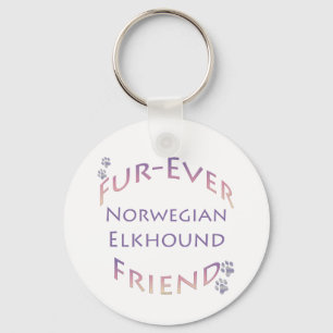 Norwegisch Elkhound Furever Schlüsselanhänger