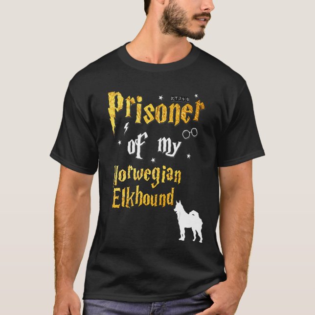 Norwegisch-Elkhound T-Shirt (Vorderseite)