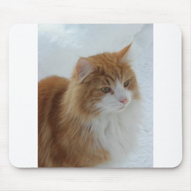 Norwegisch_Forest_Cat Mousepad (Vorne)