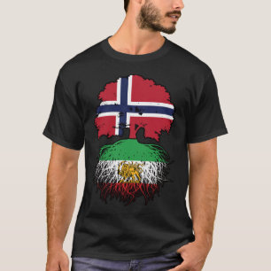 Norwegisch gewachsene iranische Wurzeln Löwe und S T-Shirt