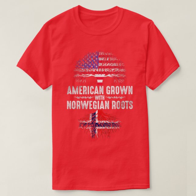 Norwegisch T-Shirt (Design vorne)