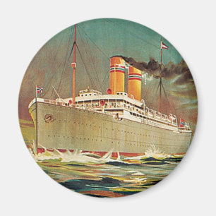 Norwegische amerikanische Linie Magnet