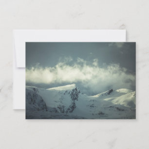 Norwegische Arktische Bergkarte