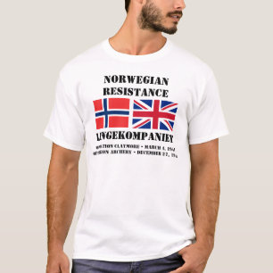 Norwegische britische Widerstand-Operationen T-Shirt
