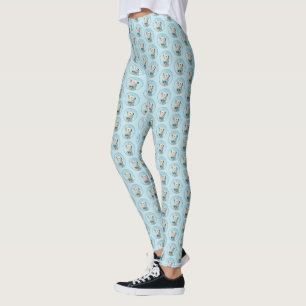 Norwegische Buhund-Malerei - Niedliche Original Hu Leggings