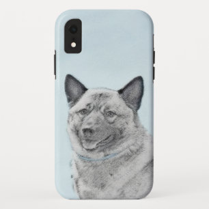 Norwegische Elkhound-Malerei - Original Hundeschic Case-Mate iPhone Hülle