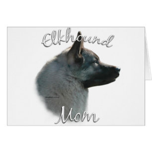 Norwegische Elkhound-Mama 2