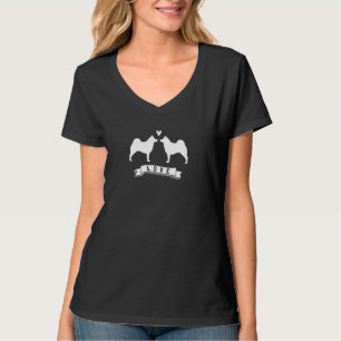 Norwegische Elkhounds-Liebe T-Shirt