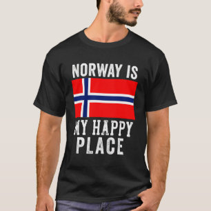 Norwegische Fahne für Frauen - Skandinavien P T-Shirt