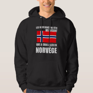Norwegische Fahne Hoodie