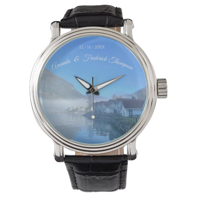 Norwegische Feiern Armbanduhr (Vorderseite)