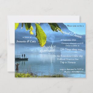 Norwegische Feiern Einladung