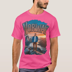 Norwegische Fjorde - Norwegen - Norwegische Berge T-Shirt