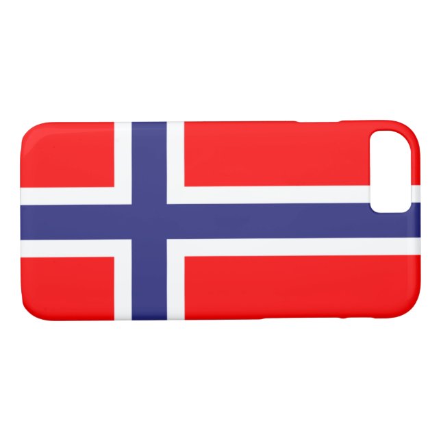 Norwegische Flagge Case-Mate iPhone Hülle (Rückseite (Horizontal))