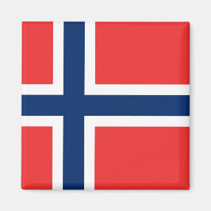 Norwegische Flagge Magnet