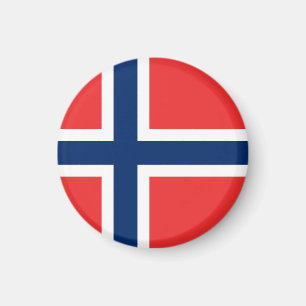 Norwegische Flagge Magnet