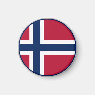 Norwegische Flagge Magnet