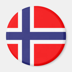 Norwegische Flagge Magnet
