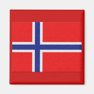 Norwegische Flagge Magnet