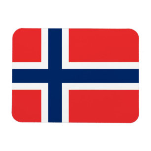 Norwegische Flagge Magnet