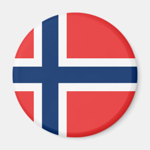 Norwegische Flagge Magnet