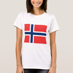Norwegische Flagge (Norwegen) T-Shirt