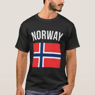 Norwegische Flagge Norwegen T-Shirt